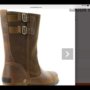 Sorel Major Pull On Leather Boots